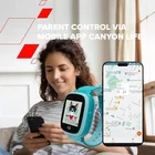 Viedpulkstenis Canyon kids watch Sunny KW-48 Video 4G GPS Games&Music Blue [Mazlietots]